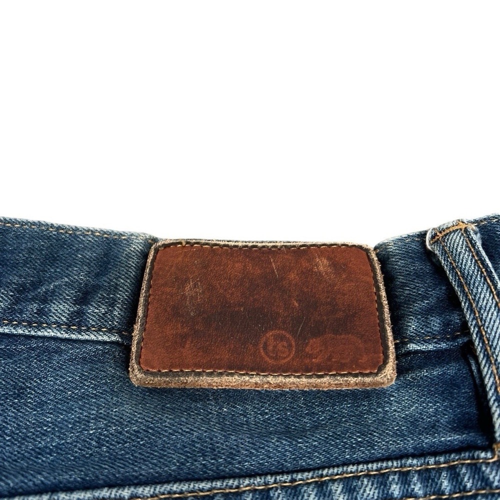 Taylor Stitch Slim Fit Mens Blue Denim Jeans Button Fly Size 34X29 Selvedge - Picture 9 of 9
